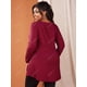 thumbnail image 3 of Camiseta Talla Extra Cruzada Rosegal  Mangas largas de talla grande, 3 of 5