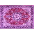 thumbnail image 1 of Ahgly Company Indoor Rectangle Persian Purple Traditional Area Rugs, 7' x 10', 1 of 4