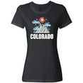 thumbnail image 3 of Inktastic Colorado Mountains and Clouds Women's T-Shirt, 3 of 5