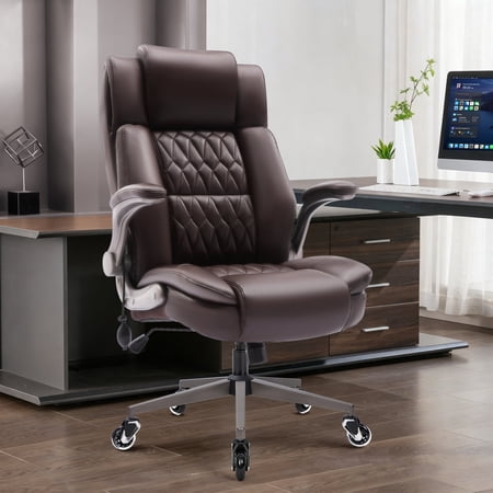 comfy leather office chair ergonomic product