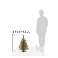 thumbnail image 4 of Perfect Holiday 2 Ft Pre-Lit Tabletop Champagne Color Christmas Tree, for Indoor, 4 of 6