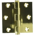 thumbnail image 2 of Deltana DSB33 Solid Brass 3-Inch x 3-Inch Square Hinge, 2 of 3