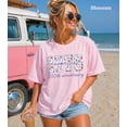 thumbnail image 3 of VibeNest Studio Unisex 1776 Floral America 250th Anniversary Patriotic 4th of July Garment Dyed Graphic T-Shirt, 3 of 9