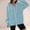01 Blue, variant on Fewfanhot Sweatshirt for Women Full Zip Up Hoodie Long Sleeve Hooded Sweatshirts Pockets Jacket Coat for Women