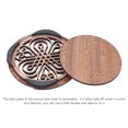 thumbnail image 3 of Graflsoa Acajou Cache-Trou pour Guitares Folk 10cm - Réducteur de Retour & Protecteur Décoratif, 3 of 7