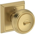 thumbnail image 7 of Baldwin En.Bre.Chr Bremerton Single Cylinder Keyed Entry Door Knob Set - Brass, 7 of 7