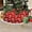 A, variant on Matoen 35 Inch Christmas Tree Skirt, Round Festive Snowflake Design Tree Bottom Cover for Xmas Party Home Decor, Durable Cloth Mat for Xmas Wedding Party Living Room