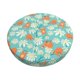 thumbnail image 1 of Balery Cute Sloth on Floral Tree Fundas de asiento para taburete de bar redondo de tela de terciopelo ajustables que protegen de arañazos y manchas para sillas de 14 a 17 pulgadas.-14 inch, 1 of 7