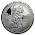 thumbnail image 1 of 2016 Niue 1 oz Silver Hachiko from Japan Akita Dog (No Capsule), 1 of 5