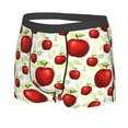 thumbnail image 2 of Balery Fruit Apples Men's Boxer Briefs, Soft and Breathable Cotton Underwear with nylon Waistband-XX-Large, 2 of 9