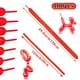 thumbnail image 3 of Globos largos ASIYUHY 260, paquete de 100 unidades, de látex rojo, 3 of 9
