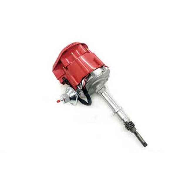 HEI Capuchon de Répartiteur Électronique pour Chevy en Ligne 6 Cylindres 230 250 292, Rouge