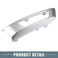 thumbnail image 6 of Unique Bargains 1 Pair Left Right Side Fog Light Grille Cover Trim Fit for Range Rover Sport 2014-2017 Silver Tone, 6 of 6