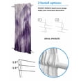 thumbnail image 3 of Purple Mountain Blackout Curtains, French Door Curtains for Door Window, Misty Forest Nature Woodland Pine Tree Landscape Privacy Drapery for Patio/Sidelight Doors, 1 Panel with Tieback, 25x40 Inches, 3 of 6