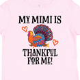 thumbnail image 4 of Inktastic Thanksgiving Mimi Thankful for Me Turkey Boys or Girls Toddler T-Shirt, 4 of 5