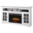 thumbnail image 2 of Huntley 59" Media Fireplace - White, 2 of 2