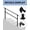 Black 5 Steps, variant on 4 Step Outdoor Stair Grab Rail, Aluminum Alloy Iron Support Railing, Glossy Black, 1 Pack with Gloves and Complete Installation Tools
