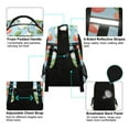 thumbnail image 3 of ALAZA Plumeria Flower Backpack Elementary School Bag Bookbag Travel Rucksack, 3 of 7