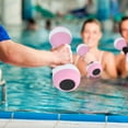 Herunwer Aquatic Dumbells,Water Aerobic Exercise Foam Dumbbell Pool
