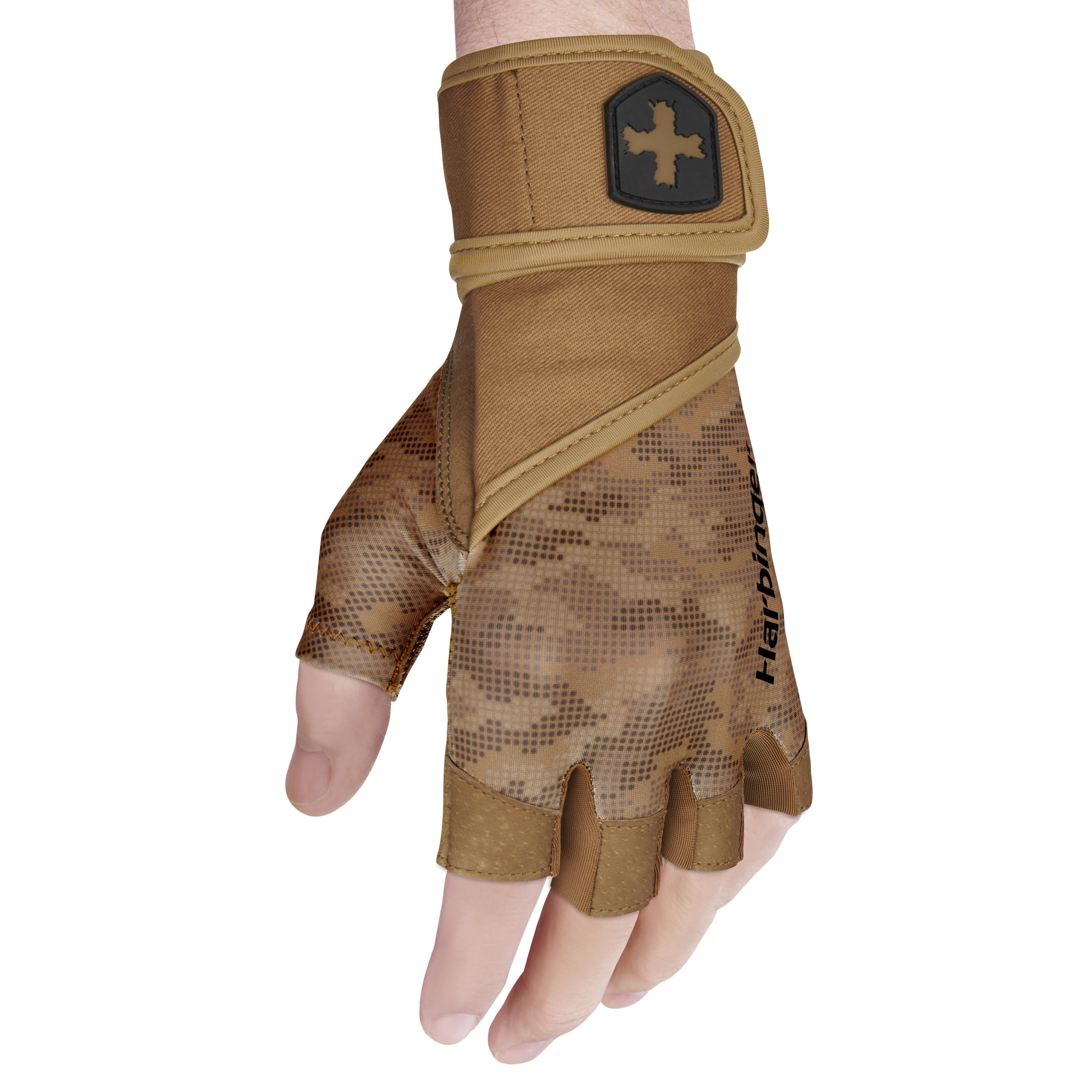 Harbinger Lightweight Unisex Leather Beige Weight Lifting Gloves, XL