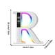 thumbnail image 3 of Pisexur Electronics para hombres, altavoz de escritorio grande con Bluetooth en forma de R, luces de ambiente de 7 colores, reloj de carga inalámbrica, pantalla de subtítulos con letras, electrónica, 3 of 9