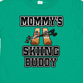 thumbnail image 4 of Inktastic Mommys Skiing Buddy for Kids Boys or Girls Toddler T-Shirt, 4 of 5