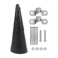 thumbnail image 2 of Ardillas Baffle Wrap Bird House Guards Universal, fácil de instalar, Yard Garden Decor Bird Feeder Protection Cubierta colgante Protege los comederos 18 pulgadas, 2 of 8