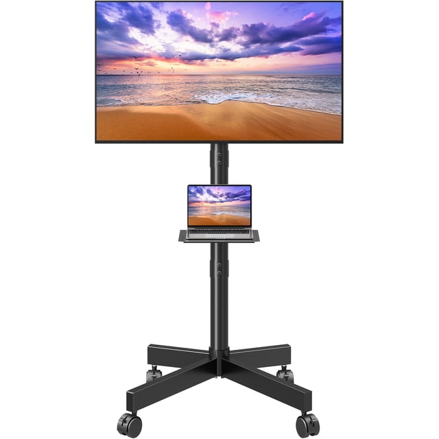 Soporte móvil para TV ELIVED para televisores de pantalla plana de 23 a 60 pulgadas