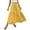 Yellow, variant on Ediodpoh Women's Skirts High Waist A Line Skirt with Three Layer Tiered Design for Daily Casual Wear Comfortable Stretchy Flowy Midi Long Skirts for Women Yellow S