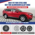 thumbnail image 6 of 17" 1 Piece R17 Hubcap Wheel Rim Cover for 2023-2025 Honda Cr-V Lx Model Snap-on Installation Lacquer, 6 of 9