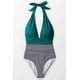 thumbnail image 4 of Traje de baño de una pieza con cuello halter para mujer Xemadio CJWUS-4494, 4 of 6