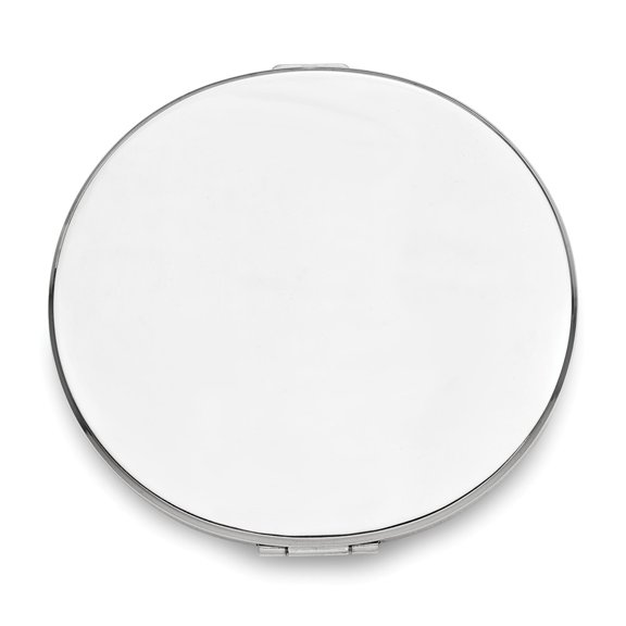 FB Jewels Silver-Tone Compact Mirror