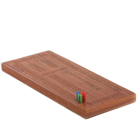 Sterling Games Triple Track Cribbage with Carrying Case