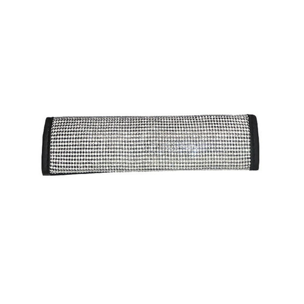 Interior de coche ostentoso,Conjunto de accesorios para coche con diamantes de imitación brillantes para mujeres y niñas,Auto Interior Accesorios Decorativos Premium,Resistencia al Hombreras