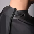thumbnail image 4 of Framar Shampoo Screen Salon Cape, Hair Cape &ndash; Shampoo Cape with Snap Closure and Rubberized Collar, For Hair Dye, Hair Color, Cosmetology Supplies and Hair Coloring, 4 of 9