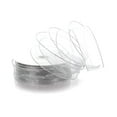 thumbnail image 2 of Ribbon Traditions 1.5" Wired Sheer Organza Ribbon Silver 50 Yards, 2 of 4