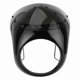 thumbnail image 5 of Parabrisas 7 Pulgadas Faro Carenado Deflector De Viento Parabrisas Universal Para Motocicleta Lente Negra Brillante, 5 of 7