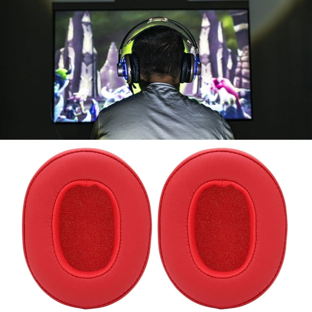 Almohadillas paraoja de reemplazo, auriculares cojines auriculares tazas de auriculares parauriculares inalámbricos allí 3.0; Para auriculares hesh3
