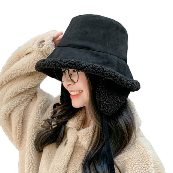 Limei Chic Fisherman Hat Coldproof for Daily Life Warm