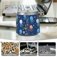 thumbnail image 6 of Yayeee Ashtray with Lid for Cigarette Smokeless Stainless Steel Home Ash Holder, Blue Jellyfish, 6 of 7