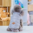 thumbnail image 3 of SPRING PARK Pet Dog Clothes Star Pattern Cotton Dog Vest Soft Thickening Warm Pup Winter Puppy Casual Cothes for Dogs, 3 of 7