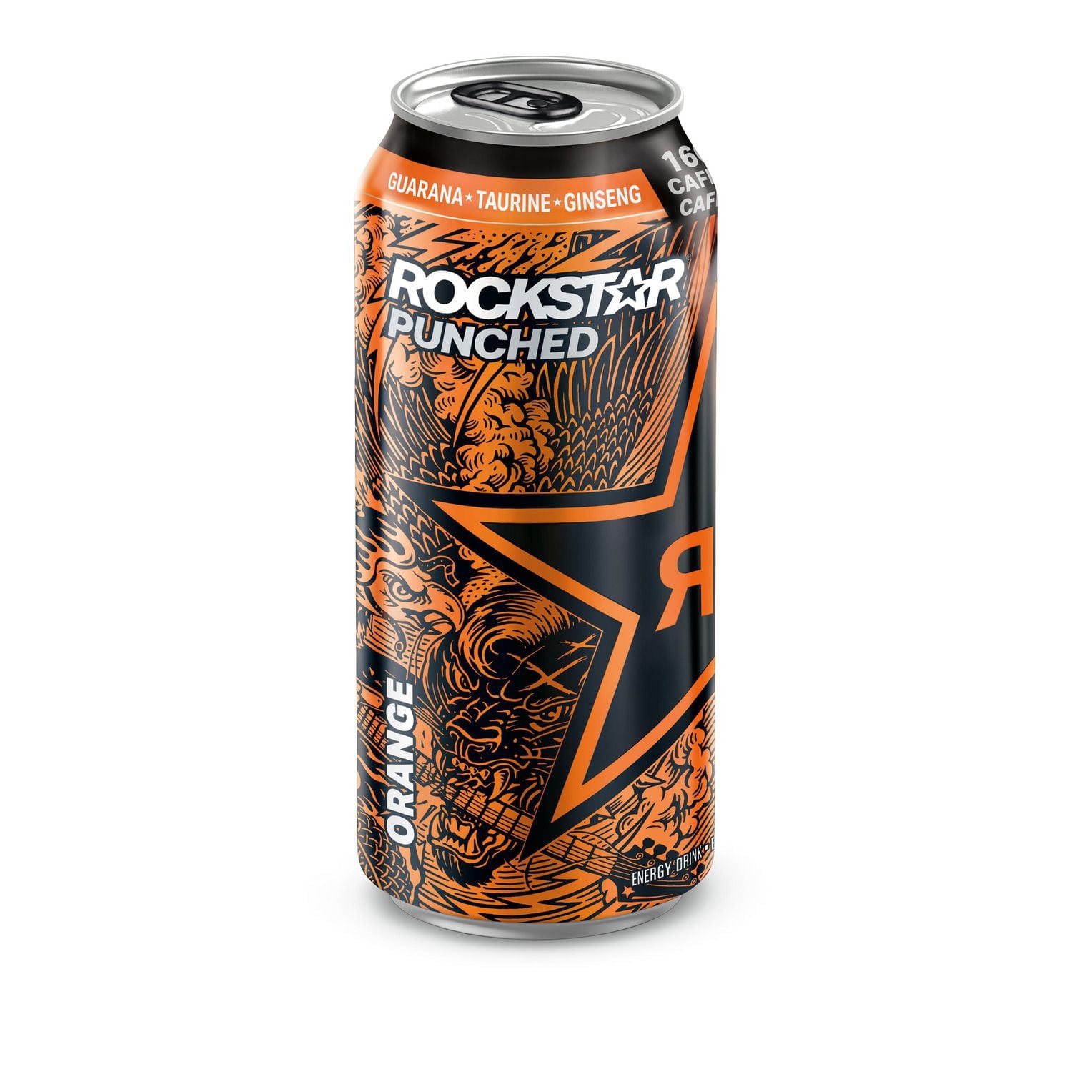 Rockstar Punched Orange Energy Drink 473 mL, Can - Walmart.ca