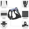 thumbnail image 4 of No Pull Dog Harness For Large Dogs Easy Walk Dog Vest Adjustable Collars Harnesses & Leashes Set Breathable Oxford Outdoor Walking Safety Reflective Strip Kids Girls Mermaid, 4 of 9
