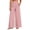 yue866-Red, variant on Women's Striped Wide Leg Pants Culottes Elastic High Waisted Casual Palazzo Pants with Pockets Red M