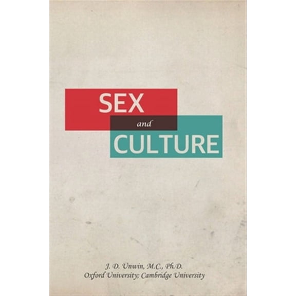Sex and Culture (Paperback)