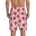 thumbnail image 2 of Yiaed Strawberries for Men's Soft Sleep Pajama Short Lounging Pajama Shorts-Medium, 2 of 8