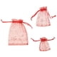 thumbnail image 5 of 100 bolsitas de tul con cordón para joyería, dulces, bodas, fiestas y recuerdos de Navidad. 13 x 18cm, 5 of 9