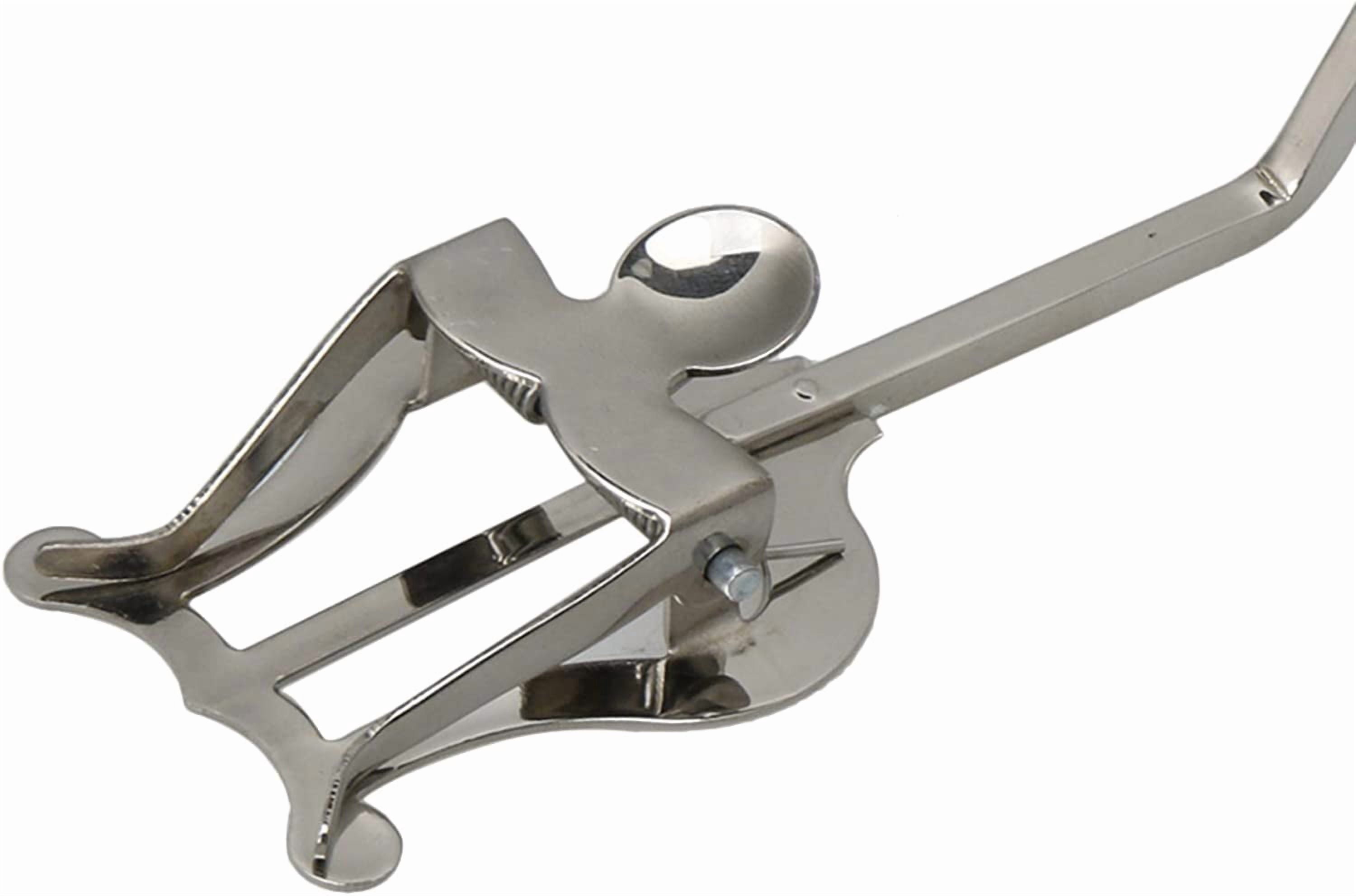 ABCISI Saxophone Band Clamp-On Holder Replacement for Alto & Tenor, Nickel-Plated Saxophone Marching Lyre Music Sheet Clip, Musical Instrument Accssories