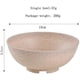 thumbnail image 3 of Nvzi Unbreakable cereal bowl, wheat straw fiber lightweight bowl set 4-Dishwasher and microwave safe-children,kitchen bowls, environmentally friendly reusable snack bowls. (15cm), 3 of 5