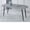 Gray + MDF, variant on Black Extensible Dining Table with Wood Leg – 3-in-1 Expanding Table 39.4" to 70.9" for Kitchen, Office, Coffee, MDF Top